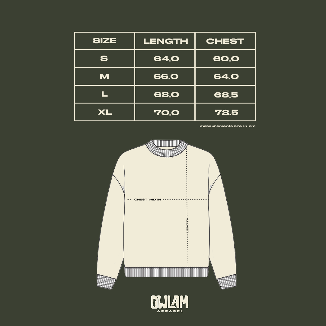 Fear Not Sweater - Off White